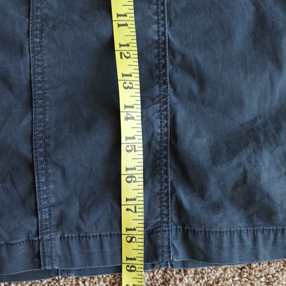 Anthropologie Navy Skirt Size 6 - Picture 7 of 10